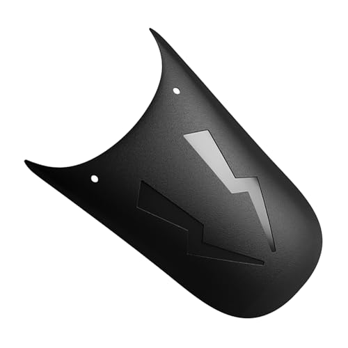 Image of MACHSWON Motorcycle Front Rear Mudguard Fender Extender, Motorbike Extension Wheel Cover Tire Hugger Mud Splash Guard, 24.5*14.5*12 cm /8.66*5.71*4.72 inch, Motorcycle Universal Fit Arc Length 20cm