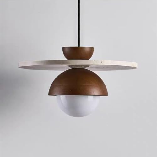 Lámpara de travertino para mesa de comedor e isla de cocina retro 2