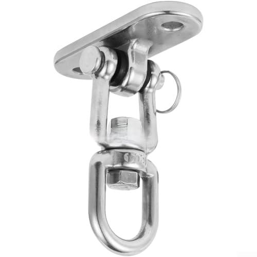 Soporte de marco de columpio fabricado con acero inoxidable 304 para soporte de columpio de porche con función de rotación completa (A)