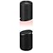 iLive Electronics Magnetic + Portable Wireless Bluetooth Speaker Set with Fabric and Rubberized Coating Carry Strap and TWS System, Black, Pair, ISB2133B