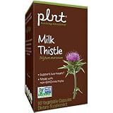 plnt Milk Thistle - Non-GMO & Organic Full-Spectrum Milk Thistle Herb & Standardized Milk Thistle Ex