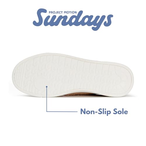 Image of Sundays Canvas Sneakers Women - Memory Foam Insole with Breathable Canvas Shoes for Women Footwear - Non-Slip with Lightweight and Comfortable Womens Sneakers