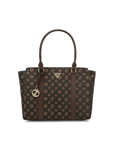 Image of Lavie Signature Women's Mono Shelton Tote Bag | Tote Handbag for Work | Ladies purse | Stylish Shoulder Bag | Gift for Women