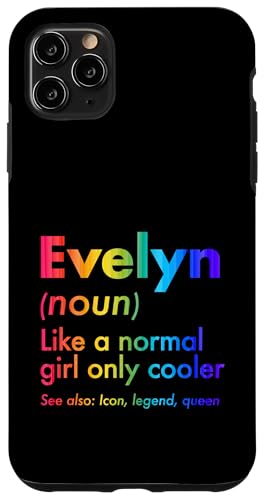 Evelyn Like A Normal Girl Only Cooler Queen ���O �X�}�z�P�[�X iPhone 11 Pro Max �p
