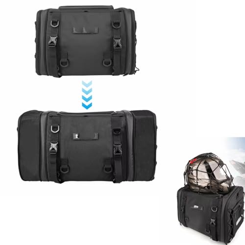 Bolsa de moto universal impermeable para equipaje lateral compatible con Benelli 2