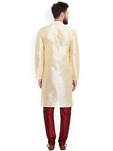 Image of Royal Kurta Men's Cotton Silk Kurta Pyjama Set