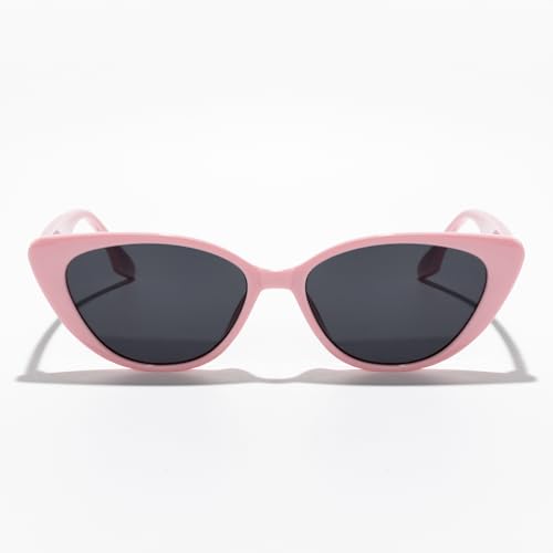 Trendy Small Frame Cat Eye Sunglasses for Women Men Vintage Stylish Minimalist Eyewear for Driving Travel Street Fashion2