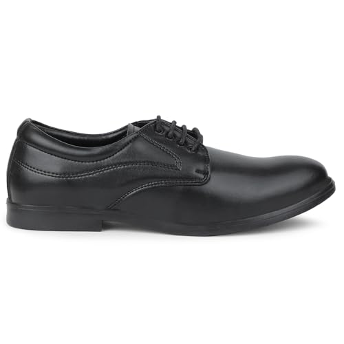 Image of Liberty Fortune Majestic 1 Formal Lacing Derby Shoes for Men with EVA Sole | Suitable for Wedding and Office Wear | Durable Lightweight and Cushioned Footbed | Shock Absorption