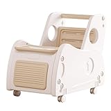 [qiukala]【収納付き】学歩手押し車 ベビーワゴン 4段階変形 つかまり立ち練習 安全安定構造 大車輪 高さ調整可能 室内外対応 0-3歳用 向け