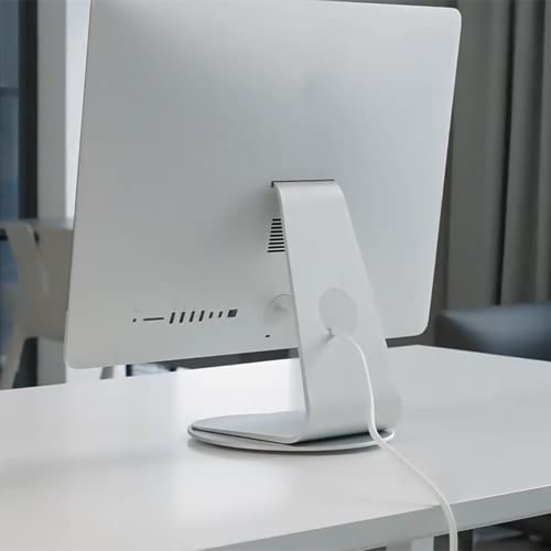 Image of Aluminum 360 Rotation Monitor Swivel Base Computer Screen Monitor Turntable Stand Flat Panel TV Rotating Mat for iMac Laptop Potted Plants Arts Crafts Products Display Stand
