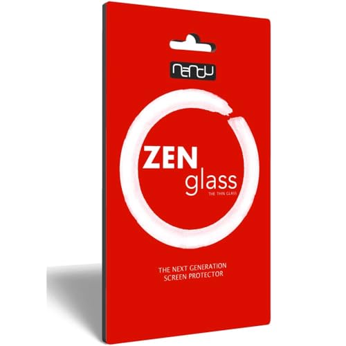 nandu I ZenGlass [2 Unidades] Protector de Vidrio Flexible Compatible con Motorola Moto X4 I Protector de Pantalla 9H I (más pequeño Que la Pantalla Curva)