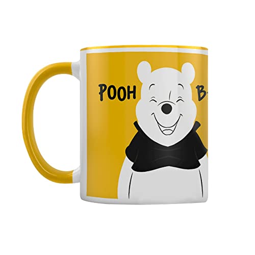 Winnie the Pooh - Taza Diseño Interior a Dos Colores Faces (Talla Única) (Amarillo, Blanco) Winnie the Pooh - Taza Diseño Interior a Dos Colores Faces (Talla Única) (Amarillo, Blanco)