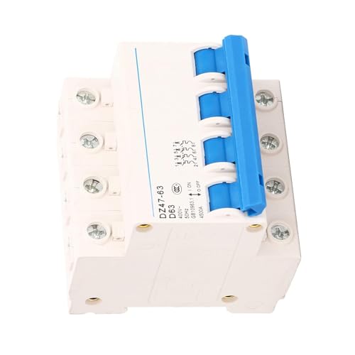 Disyuntor en miniatura 4P e interruptor de protección modular para iluminación en riel DIN 3
