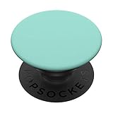 Aqua Teal Blue - Solid Color PopSockets PopGrip: Swappable Grip for Phones & Tablets
