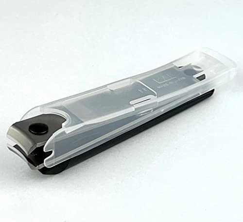 Kai Nail Clippers Type 001M Black Stainless Steel Fingernail Toenail Thick Nail Clipper Cutter Ke0101 With File & Catcher For Adult Seniors Men Women Made In Japan #TOP4