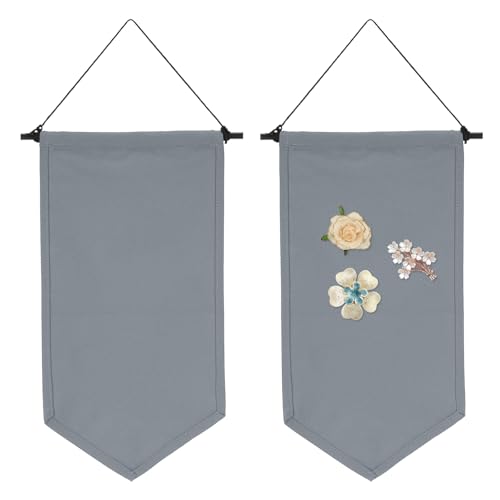 Bannière murale de collection pour revers et broches avec support bois rigide