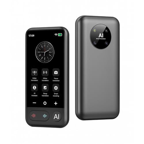 AI Language Translator Device – 150 Languages Touchscreen