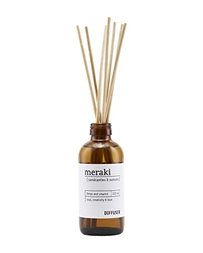 Diffuseur sable et coucher de soleil Meraki solution odeurs maison persistante 120ml - 2