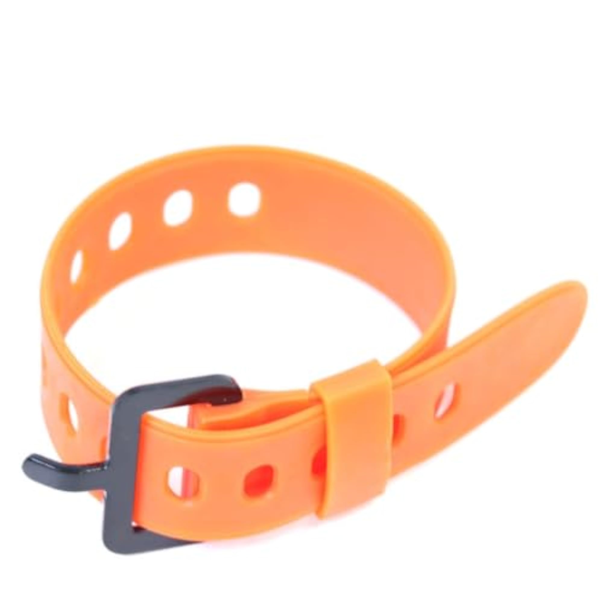 Reusable Rubber Strap with Buckle, Adjustable Utility Strap