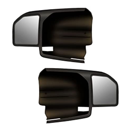 CIPA 11550 Custom Towing Mirror Set for Ford 15-Current  Black