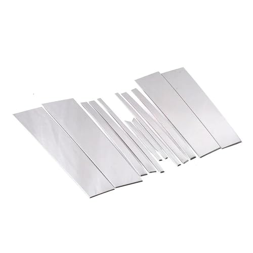 Para VW Para Tiguan MK2 2017 2018 2019 Accesorios Embellecedor Cromado Para Pilar De Ventana Adhesivo De Acero Inoxidable IENQBVL