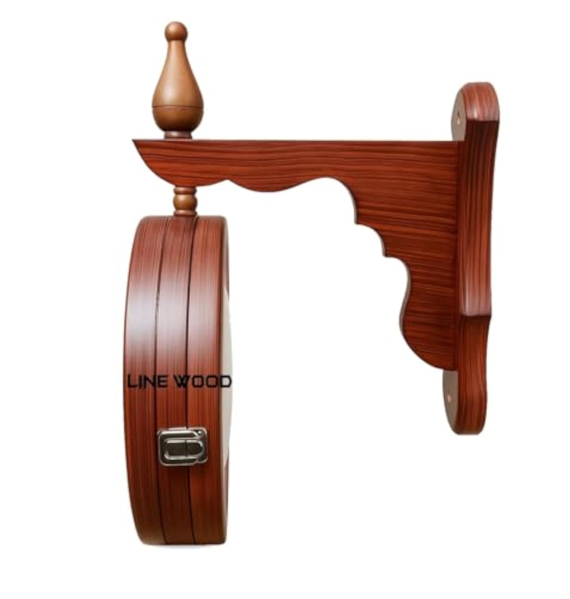 Unique Antique Collection Double-Sided Vintage Wall Clock