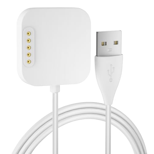 SimpleThings Compatible with SyncUP Kids Watch 2 Charger, Magnetic Charger with 3.3 FT USB Cable for T-Mobile Sync UP Kids Watch 2 (White)