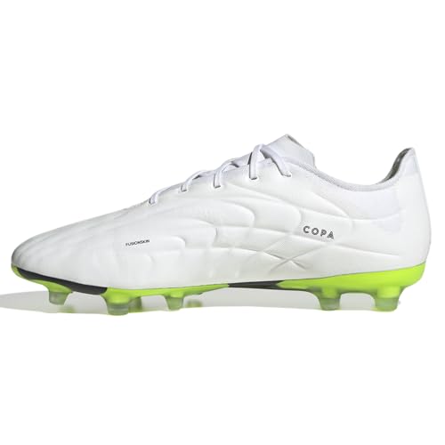 Adidas Unisex-Adult Copa Pure.2 Firm Ground White/Core Black/Lucid Lemon 4 - image 6