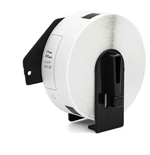 Label Orison DK-1201 Standard Address Die-Cut Labels 1.1" X 3.5" White Paper with Refillable Cartridge Compatible with P-Touch QL-700 QL-710W QL-500,1Roll