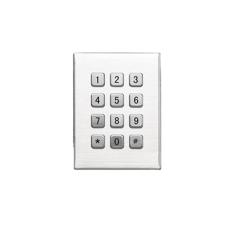 Teclado numérico industrial con matriz 3x4 y teclas Star Hash para pinpad de seguridad de camión