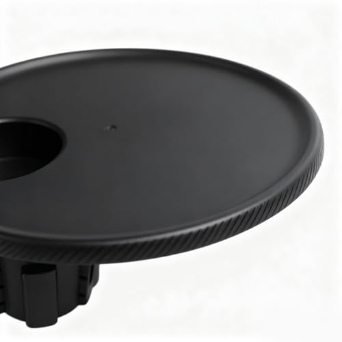 Table rotative de voiture pour repas confortables sur la route avec support boisson - 6