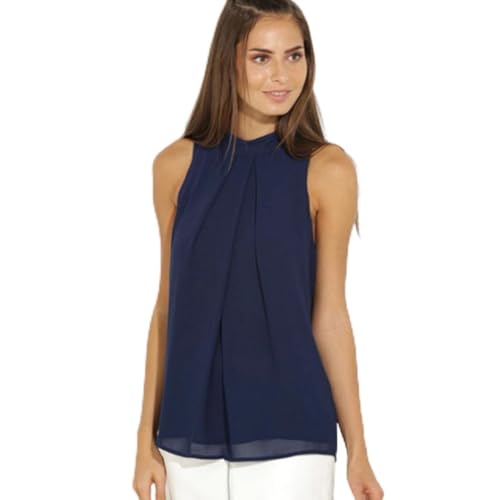 Jushye Women's Tank Top, Ladies Casual Chiffon Blouse Sleeveless Shirt T-Shirt Summer Blouse Tops