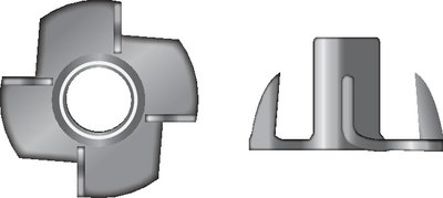 SEACHOICE Tee Nut - Stainless 1/4-20 TEE NUT SS 25/BG