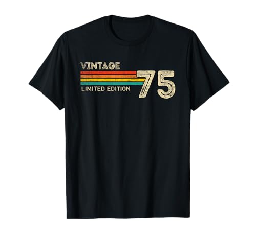 Vintage 1975 Limited Edition Birthday 1975 Men Women Vintage T-Shirt