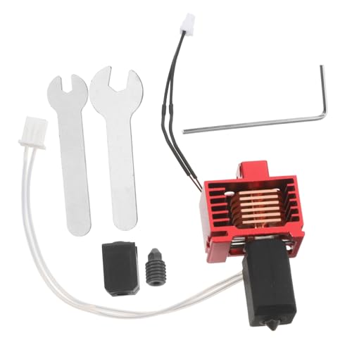 MUCKLILY 3d Printer Hotend Kit for Labs Carbon, Aluminium Steel, Removable Hardened Steel Nozzles, Precision Extruder Mo