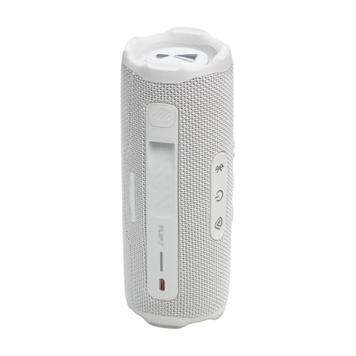 Image of JBL Flip 7, Powerful Wireless Portable Bluetooth Speaker, 16h Battery, IP68 Waterproof, Dust and Drop Proof, Sound Pro, AI Sound Boost, Auracast Compatible, White