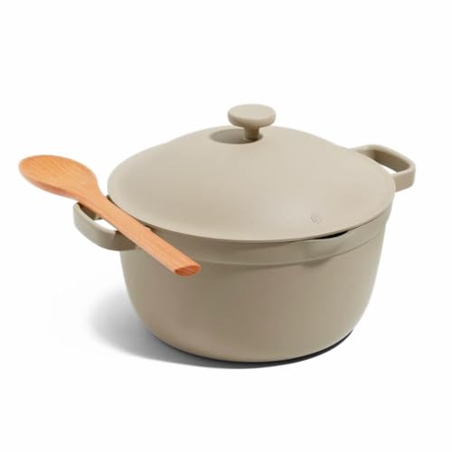 Our Place Perfect Pot - 5.5 Qt. Nonstick Ceramic Sauce Pan ...