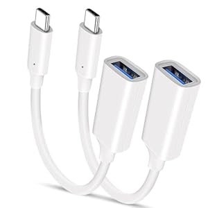 Basesailor USB-C auf USB-A Adapter Kabel 2er