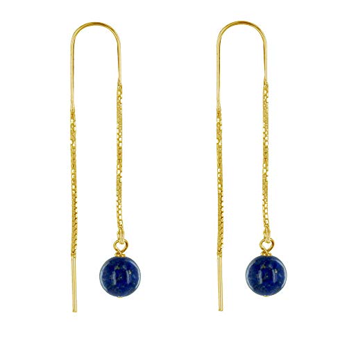 Boucles d'oreilles chainette argent doré pour sublimer votre robe de soirée