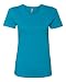 NL LAD BOYFRIEND TEE, TURQUOISE, M