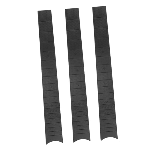 Levemolo Replacement Guitar Neck Headless Neck for Folk Acoustic Guitar 3pcs 38''/41'' Fretboard Abs Material