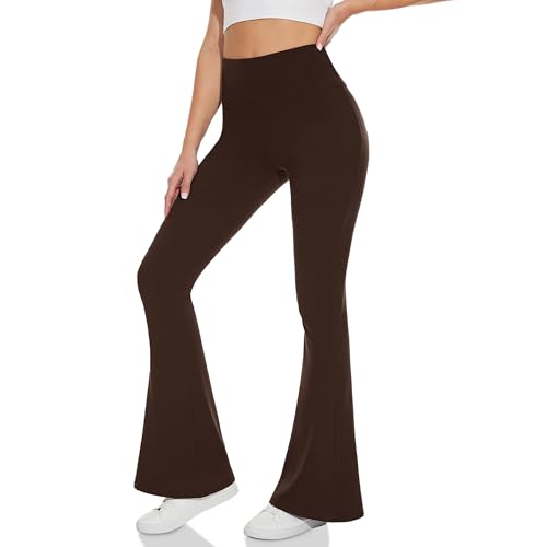 Pantalones de yoga HIPOWER negros elásticos que no se bajan ni transparentan