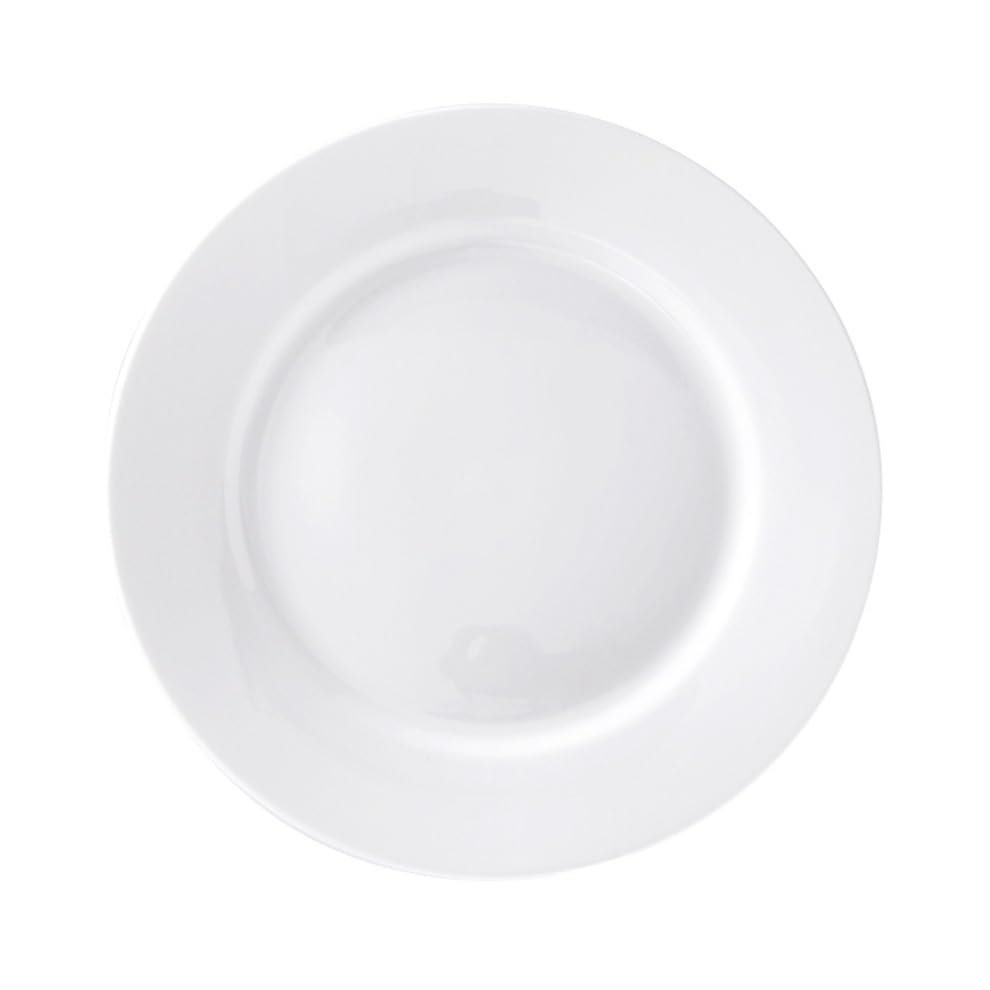Talerze Ceramiczne Płaskie Talerze Restauracja Hotel Przekąski Talerz Owocowy Moda Biały Zachodni Płaskie Talerze Obiadowe (8 cali)