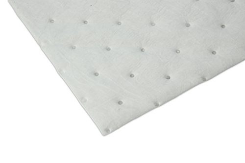 Aabaco Oil Only Absorbent Pads - Heavy Weight Sheets (100Ct Per Pack) 15 X 17 Inch High Absorbency For Oil And Fuel Spills - Repels Water, Absorbing Up To 24 Gallons - Cleanup & Automotive (100) #TOP2