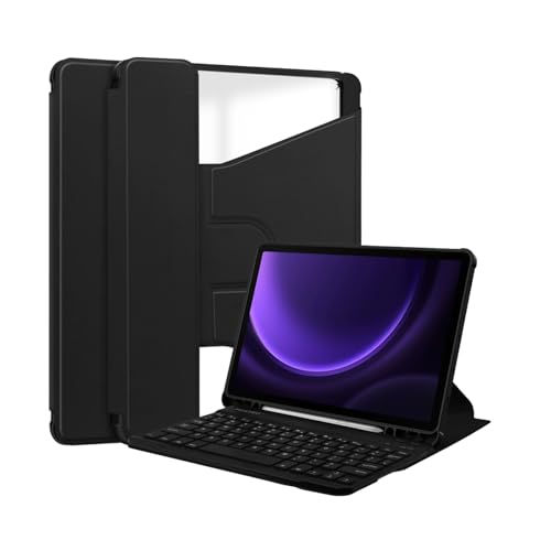 Housse de clavier sans fil détachable Tab S9 anti-rayure avec support