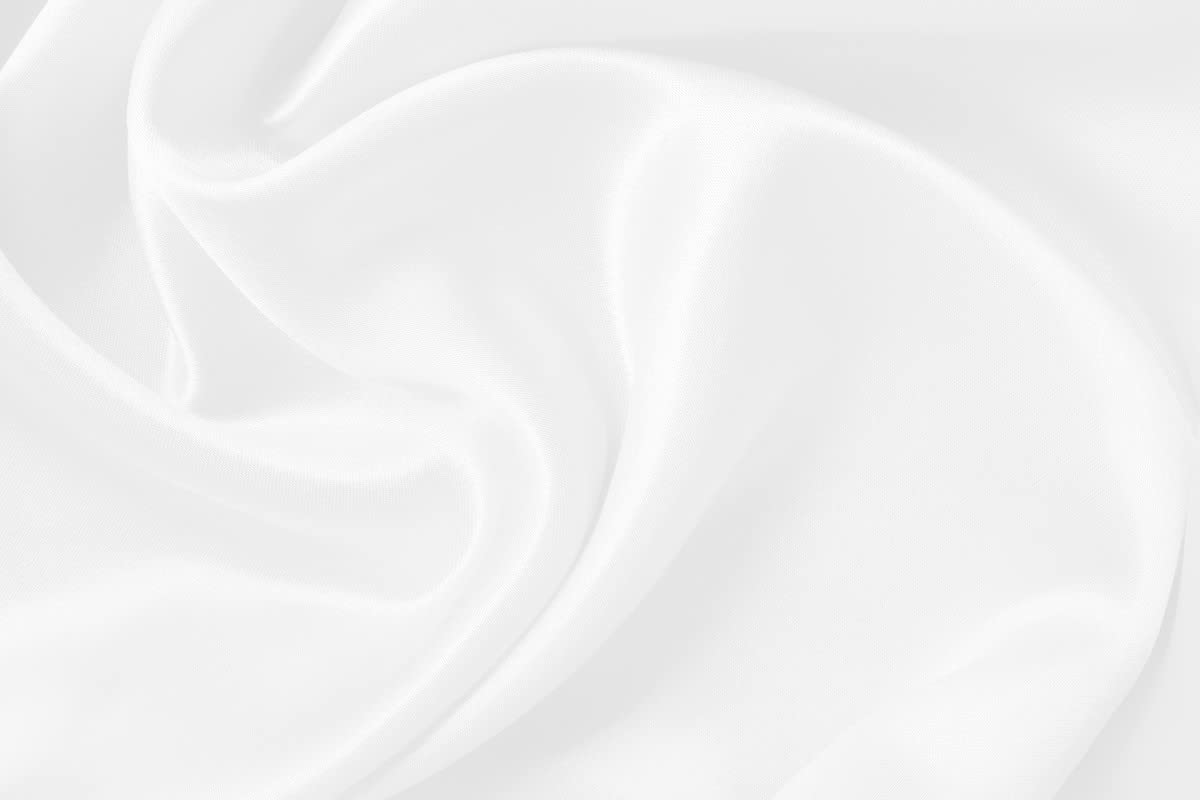 FabricLA Charmeuse Satin Fabric - 58/60" Inches (150 cm) Wide Satin Silk Fabric by The Yard - Satin Fabric for Bridal Wedding Decoration, Fashion Craft (1 Yard, White)