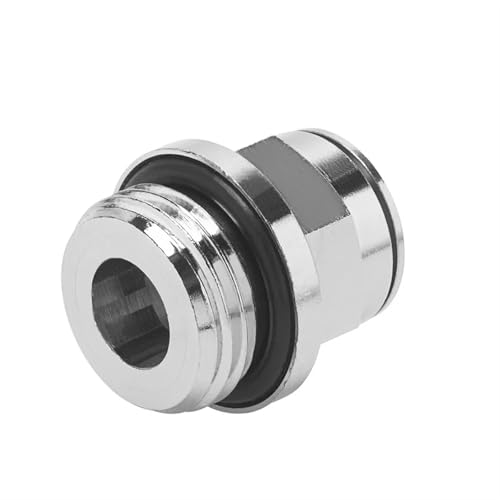 Connecteur rapide pneumatique fileté G1/2 pour raccordement de tube de 10mm à 14mm