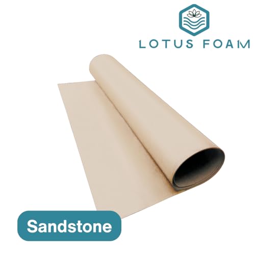 LotusFoam EVA Foam Sheet 3mm – 44"x 85" Craft Foam for Cosplay, Costumes & DIY, High Density 130 kg/m3, Heat Shapeable, Paintable, 35 Colors (Sandstone) - Sandstone by Lotus Foam - Used condition - Image 3