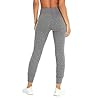 Jessica Simpson Sportswear Women's Jodie Jogger Sweatpant, Heather Charcoal, Large