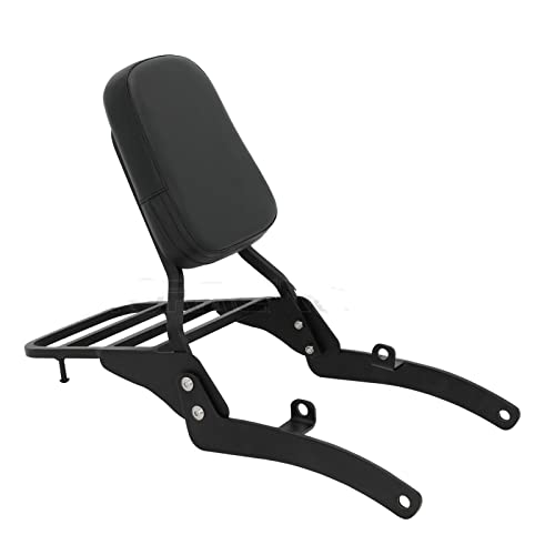 Dossier sissy bar arrière pour Yamaha Virago XV 535 400 finition noire